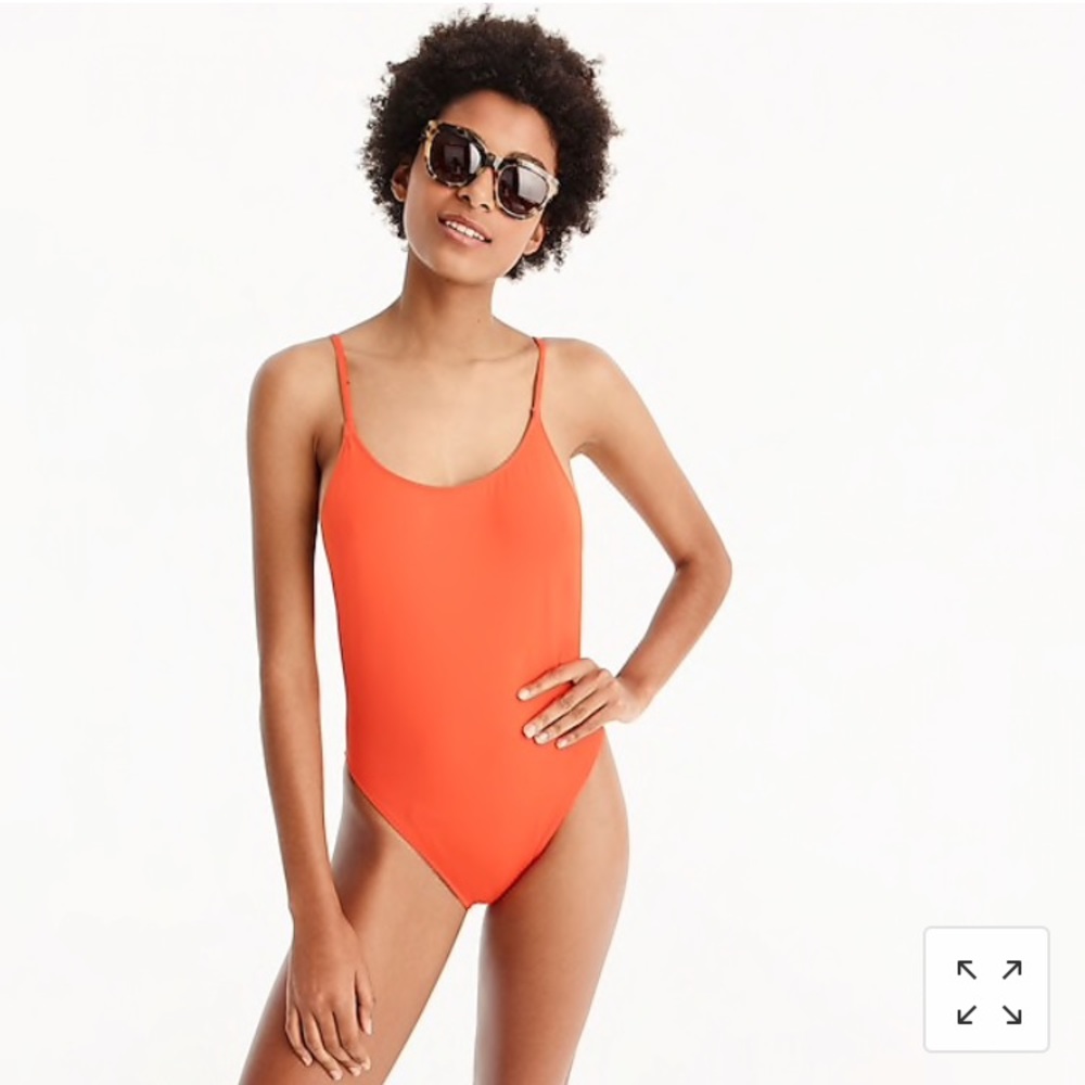 NWT JCrew Playa Newport super scoop-back one piece